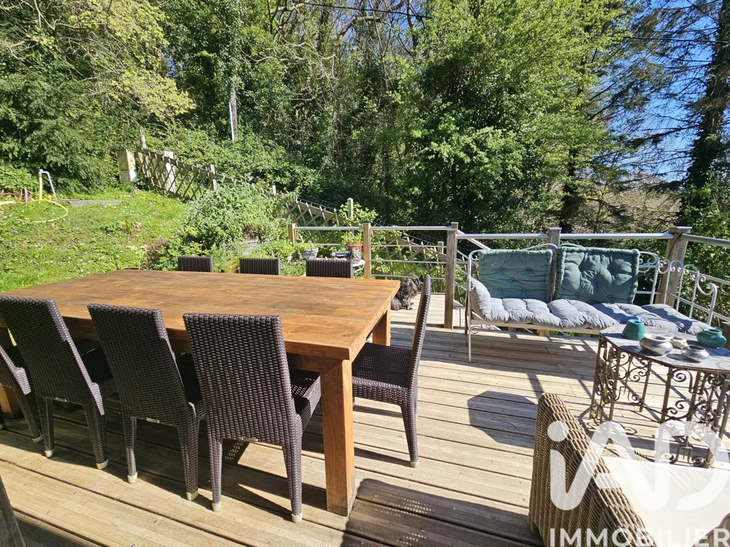 Terrasse - Maison de Charme avec Cabane Perchée à Étretat