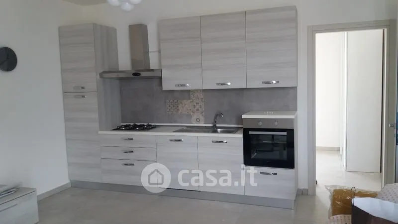 Cuisine - Rented 3-Bedroom Flat with Terrace in Nardò