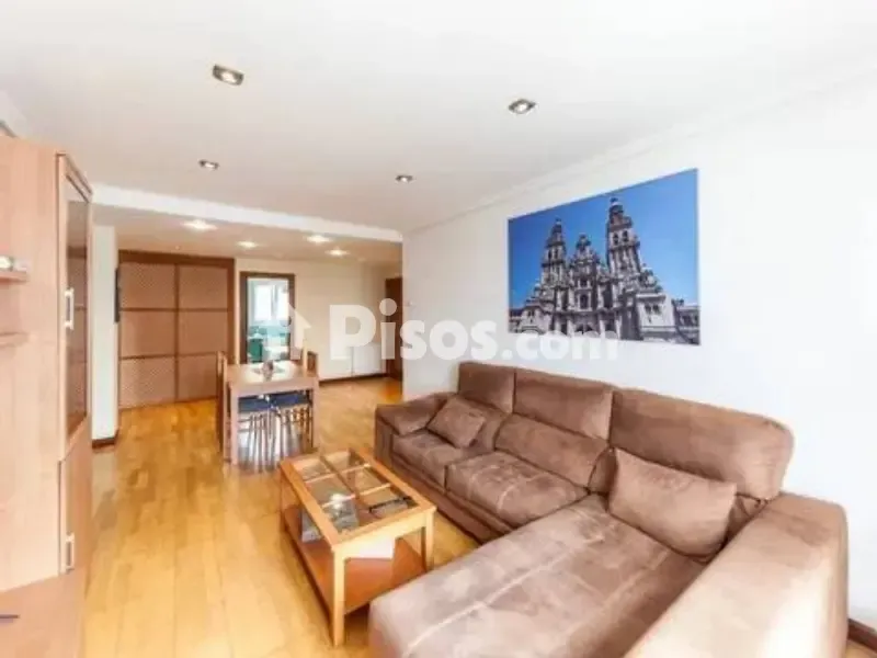 Living Room - Apartment with Sea View in Candás