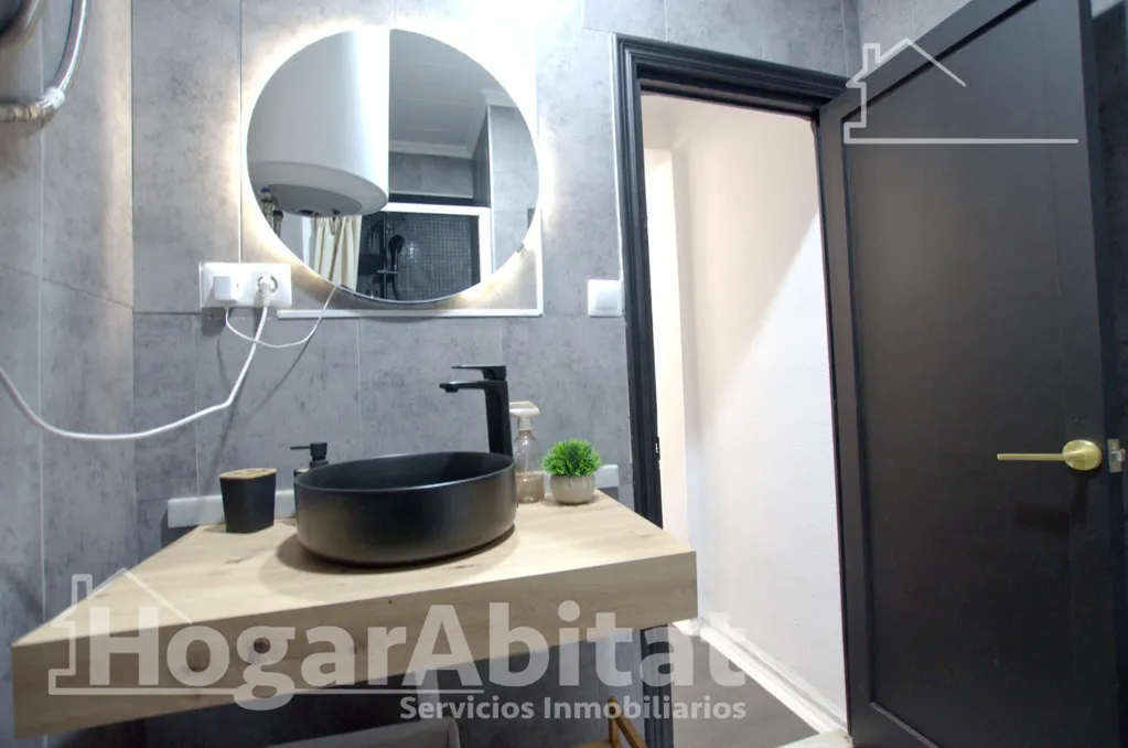 Salles de bain - Reformed Apartment with Balcony near Cullera Centre