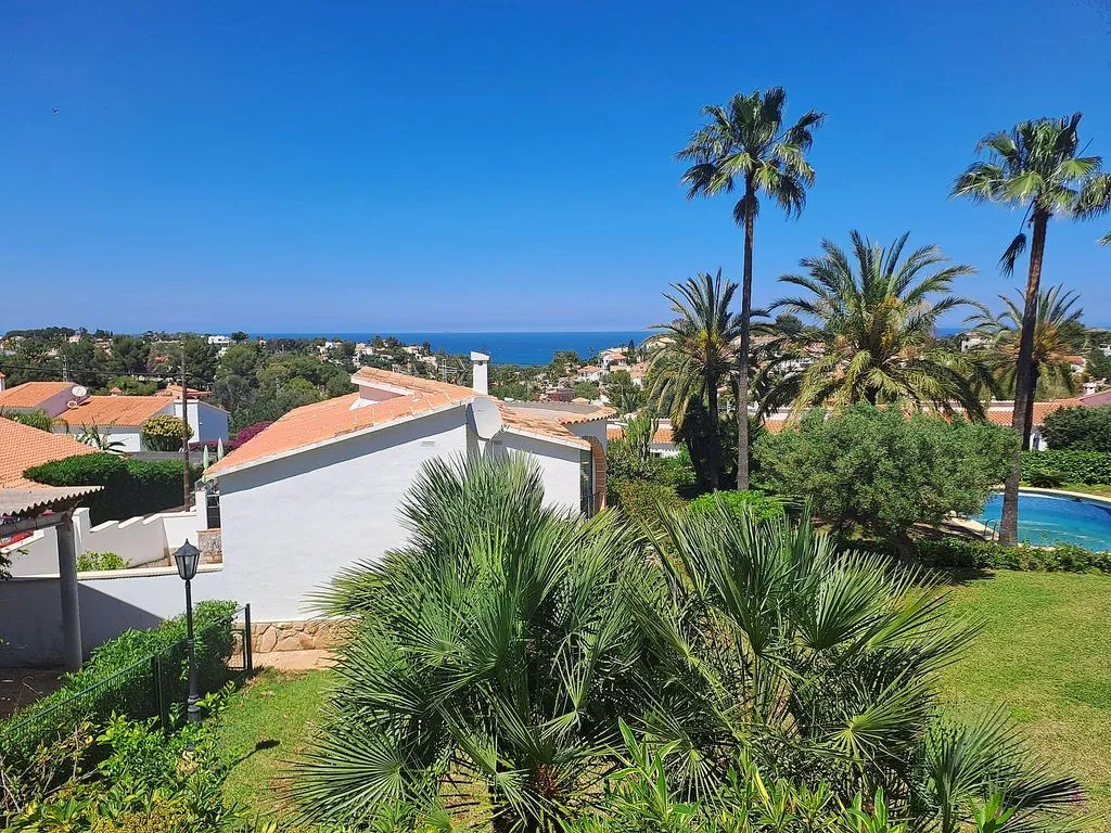 Jardin - Chalet with Pool and Terrace in El Montgó