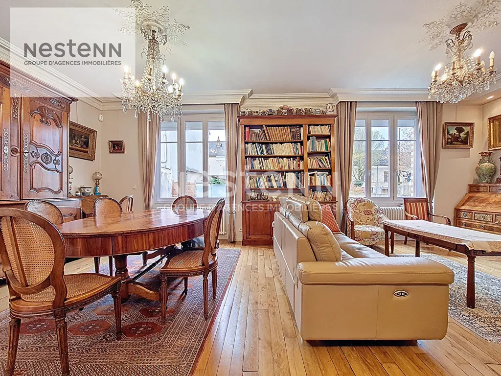 Living Room - 1930s House with Garden in Orleans