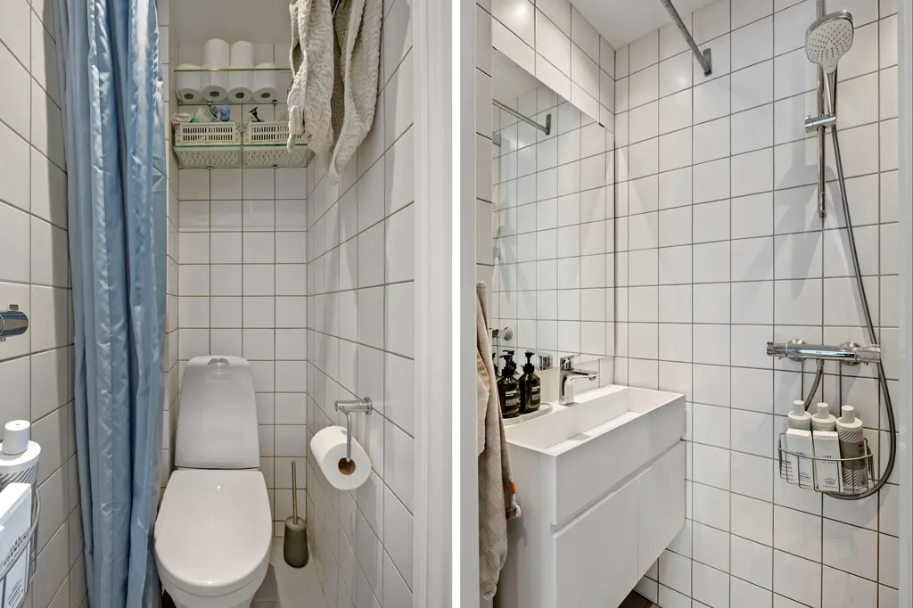 Salles de bain - Appartement 3 pièces à København S