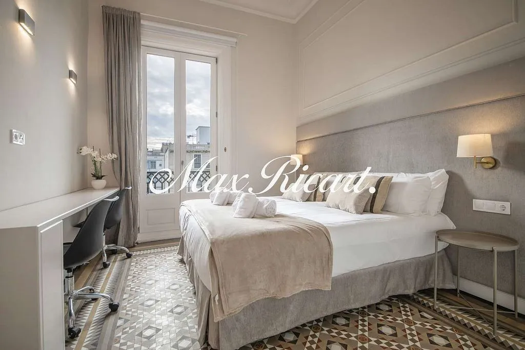 Camere da letto - Furnished Apartment with Balcony in La Dreta de l'Eixample