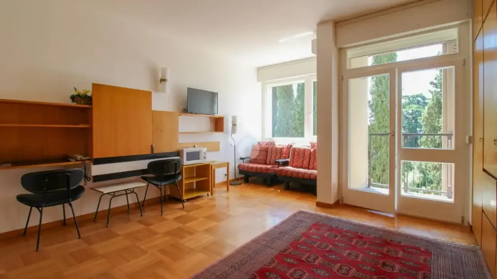 Camere da letto - Studio Apartment with Lake View in Gardone Riviera