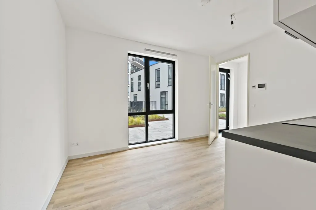 Köök - Studio Flat with Sea View in Scheveningen