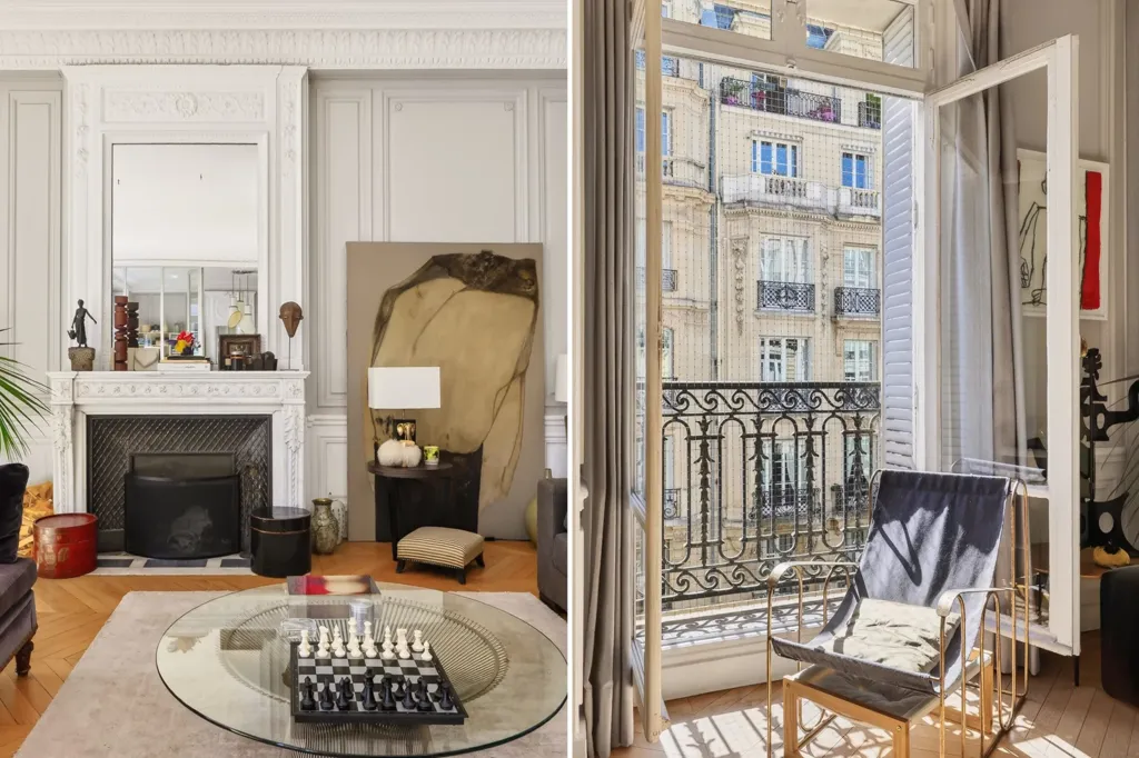 Séjour - Appartement Haussmannien avec Vues Est à Paris 16e
