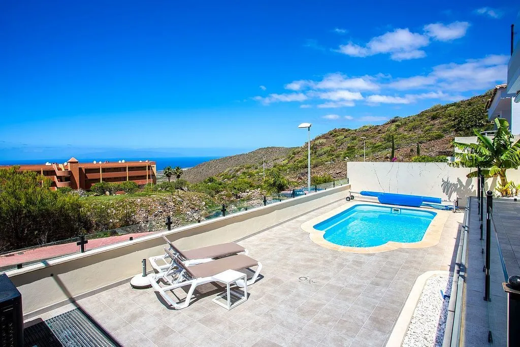 Piscine - Detached Villa with Pool and Ocean Views, Costa Adeje