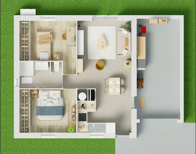 Plaan - New Build House with Evolvable Design in Marquise