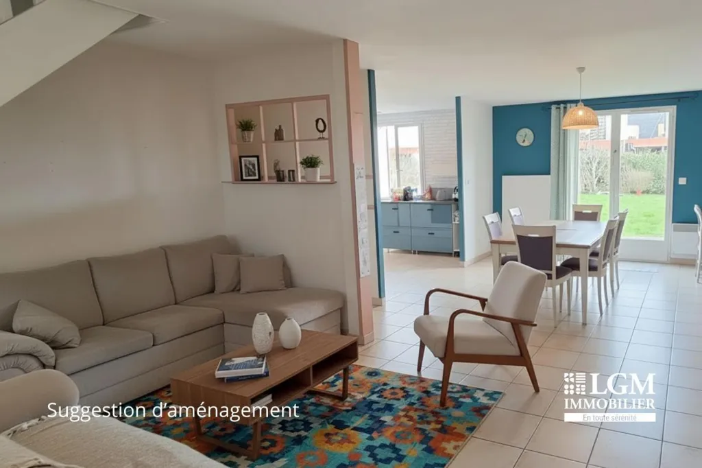 Séjour - Maison Individuelle avec Jardin à Hondschoote
