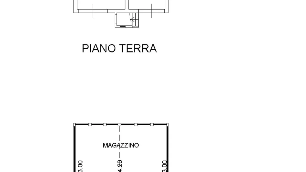 Plan - Rustic Barn with Garden in Montespertoli