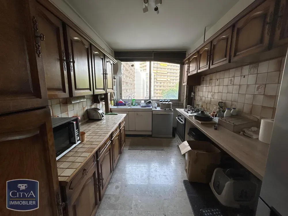 Cuisine - Appartement 4 pièces avec balcon à Lyon