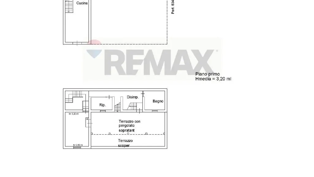 Plan - Fully Renovated Apartment with Terrace in Terrasini