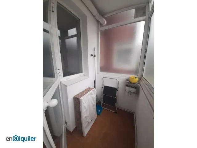 Balcony - Furnished Flat with Terrace in Fonteculler