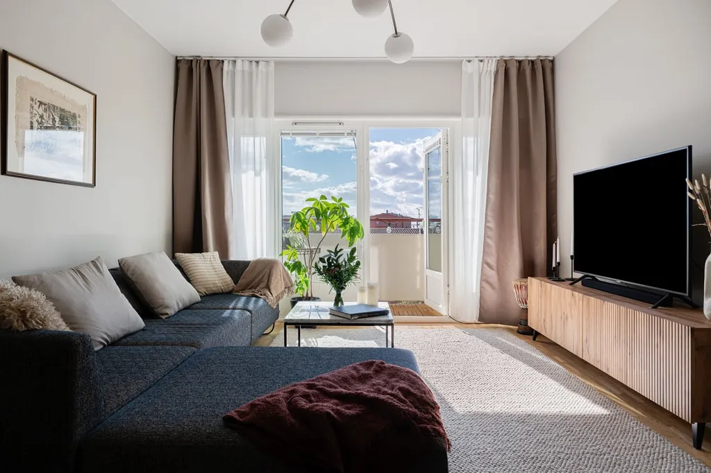 Séjour - Renovated Apartment with Öresund View in Malmö