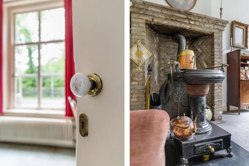 Living Room - Monumental Villa with Historical Charm in Breda