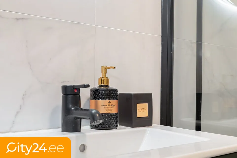 Salles de bain - Apartment with Storage in Tartu City Centre