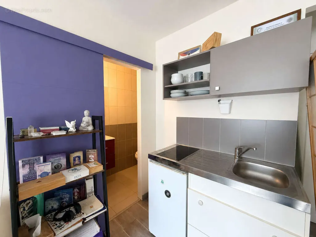 Cuisine - Studio Rénové dans le Quartier Foch à Bayonne