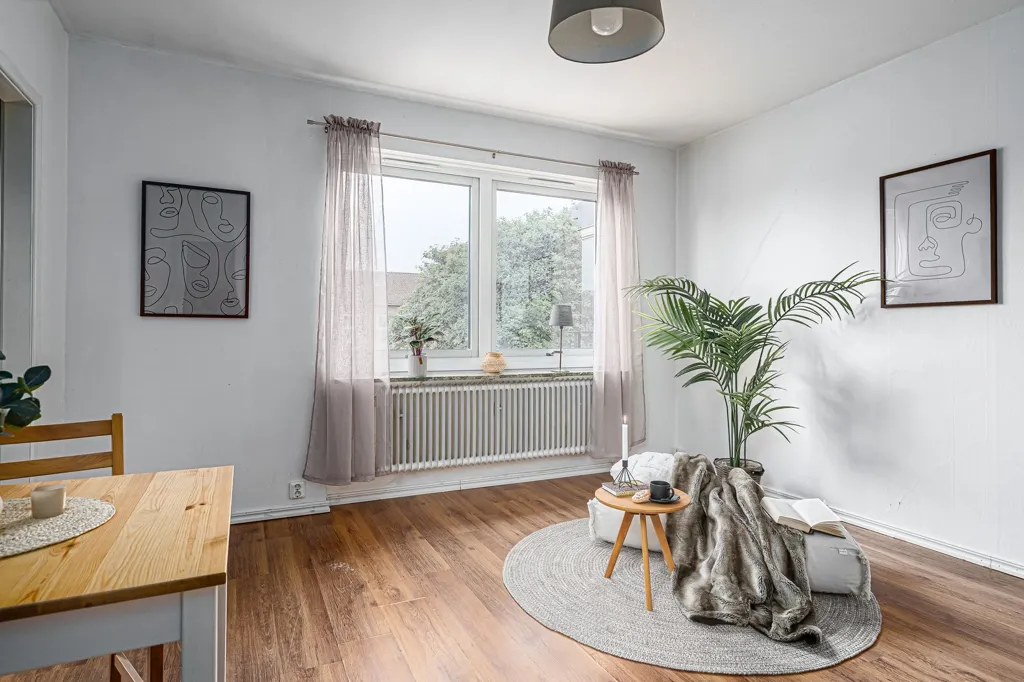Living Room - 1-room apartment in Hässleholm