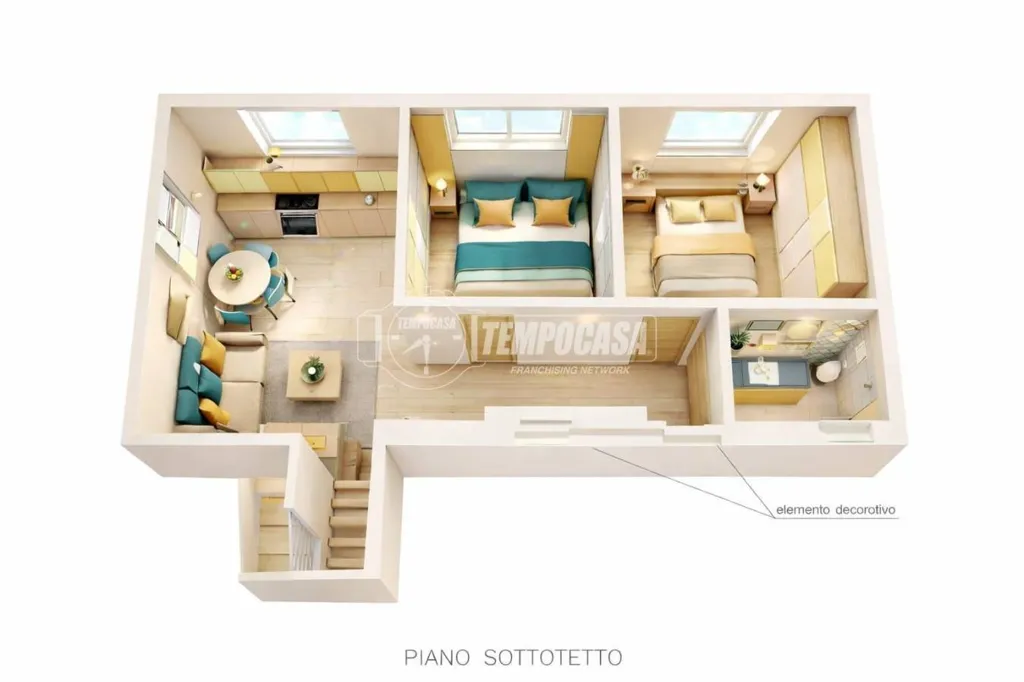 Plaan - Modern Apartment with Balcony in Rivarolo Canavese
