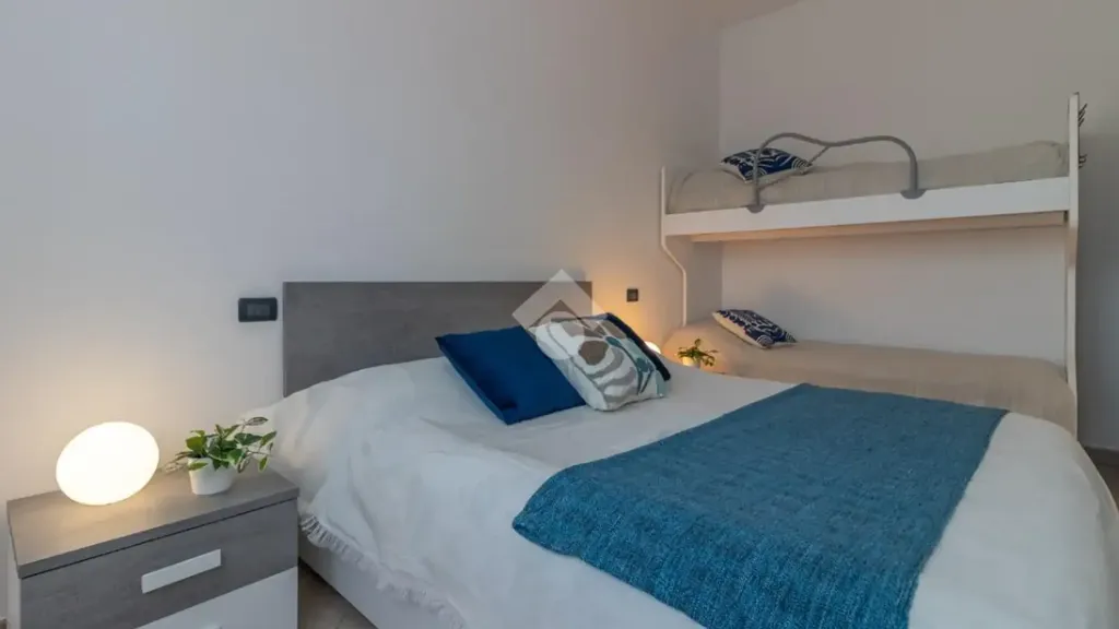 Bedrooms - Trilocale with Sea View in Pinarella