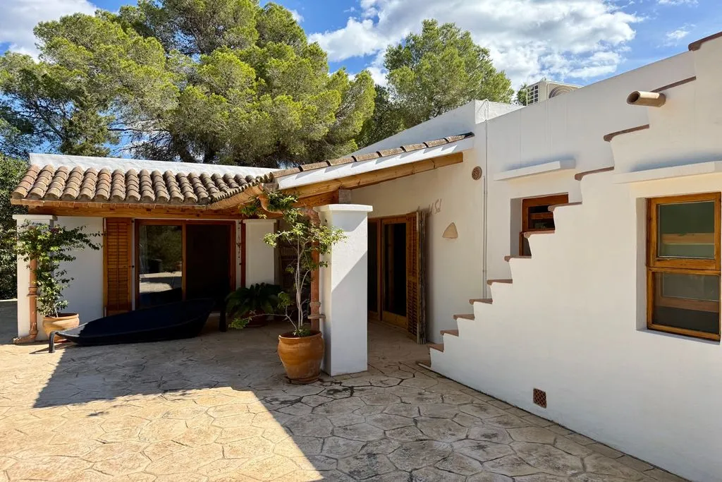 Terrasse - Mediterranean Villa with Pool in San Jose, Ibiza