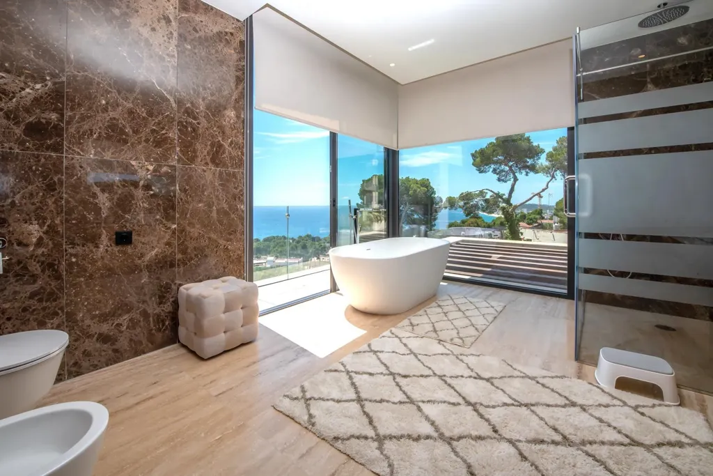 Salles de bain - Modern Villa with Sea Views in Sant Antoni
