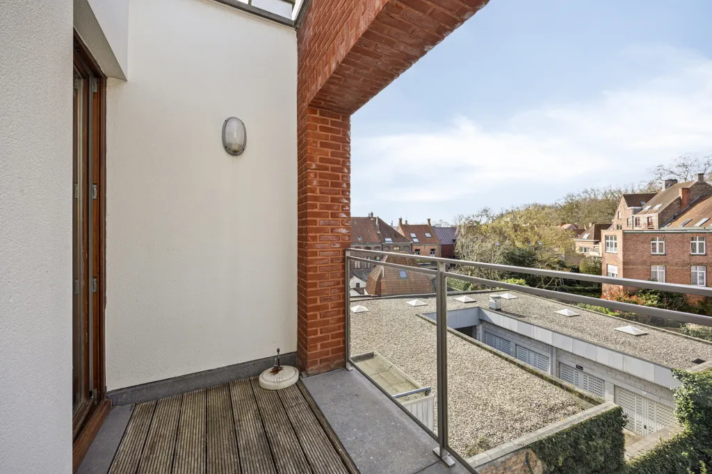 Balcon - Appartement Moderne avec Deux Terrasses à Bruges