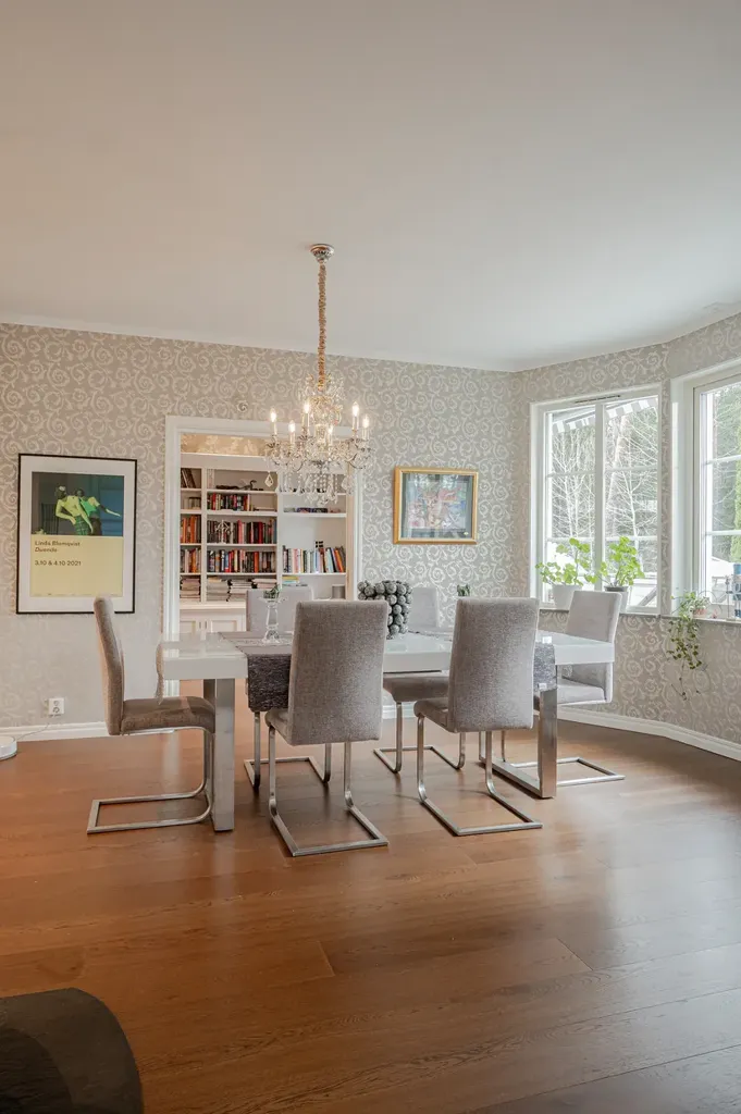 Salle à manger - Modern Villa with Pool in Botkyrka