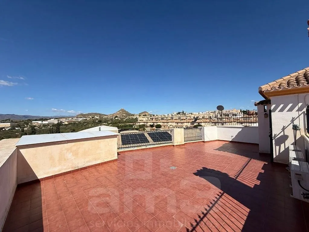 Terrace - Penthouse with Pool in Vera Ciudad