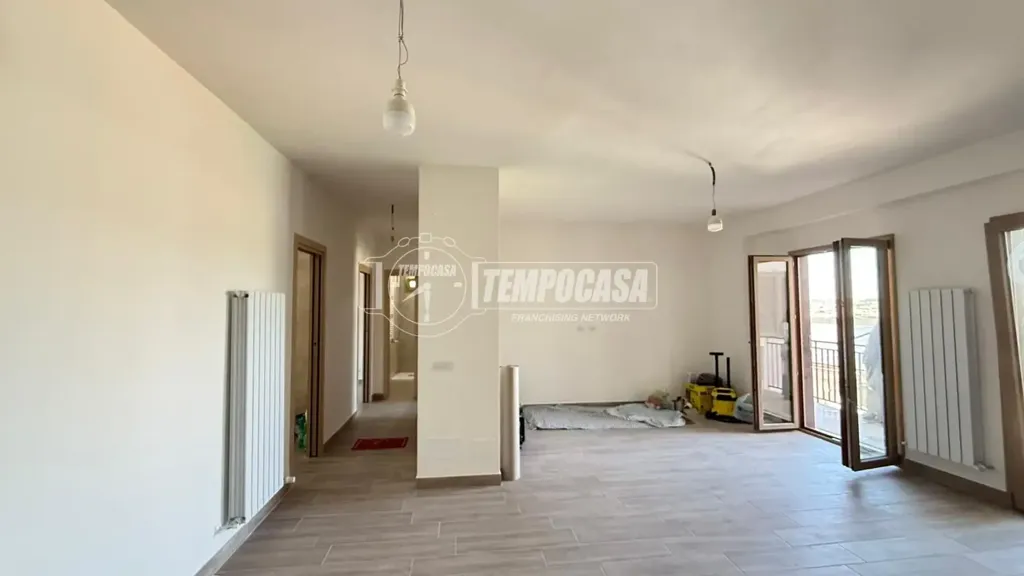 Séjour - Rustic-Style Apartment with Terrace in Quarto