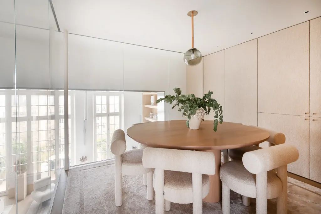 Salle à manger - Penthouse Art Déco avec Terrasses à Paris 17ème