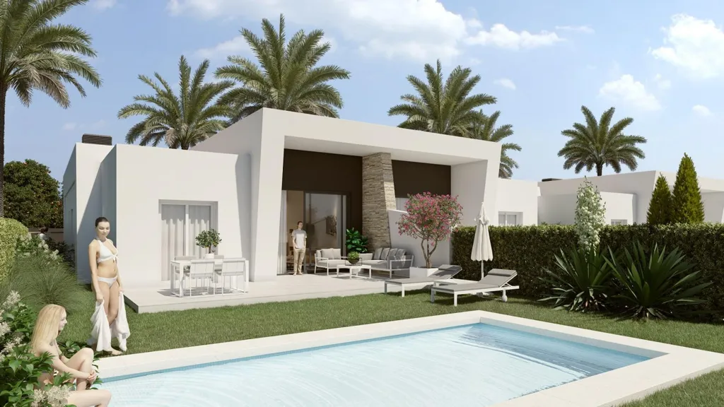Terraced Villa with Pool in Algorfa
