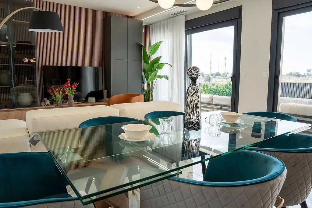 Söögituba - Modern Chalet with Pool in Ciudad Quesada