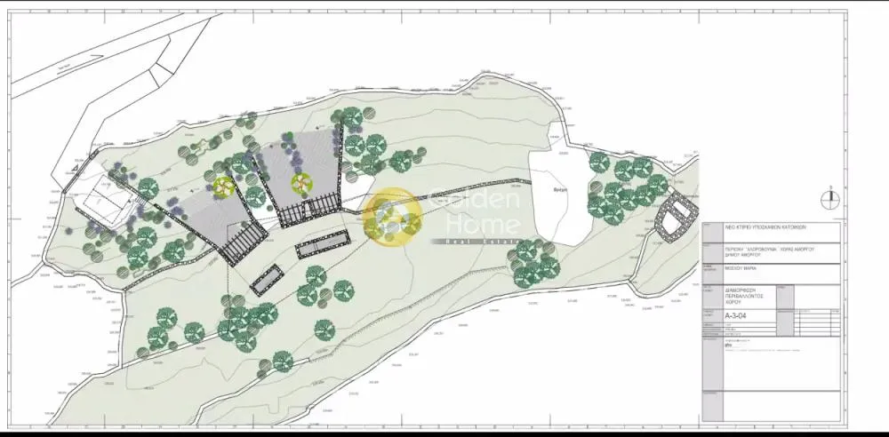 Plaan - Plot with Sea and Mountain Views in Amorgos