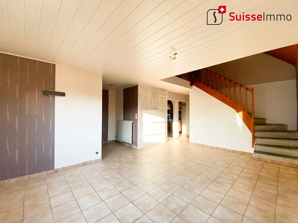 Séjour - Maison avec Terrasse à Courcelles-lès-Montbéliard