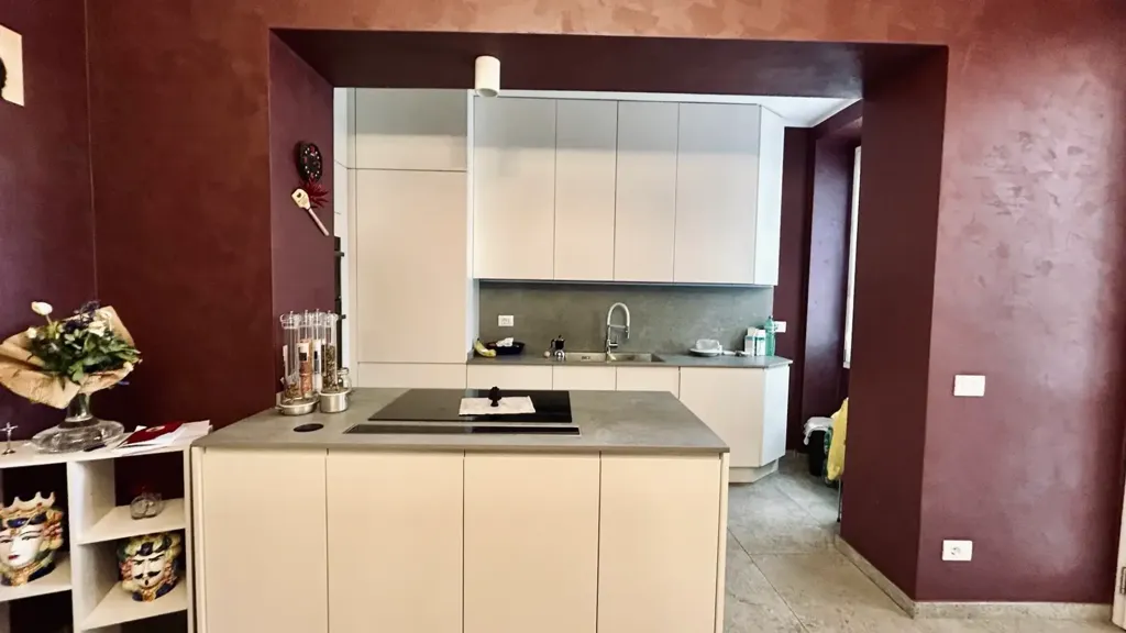 Kitchen - Historic Villa with Garden in Florence