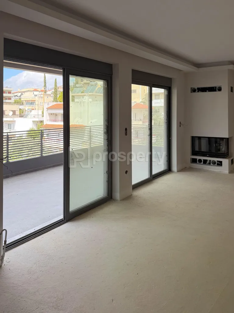 Séjour - Newly Built Apartment with Green View in Pefki