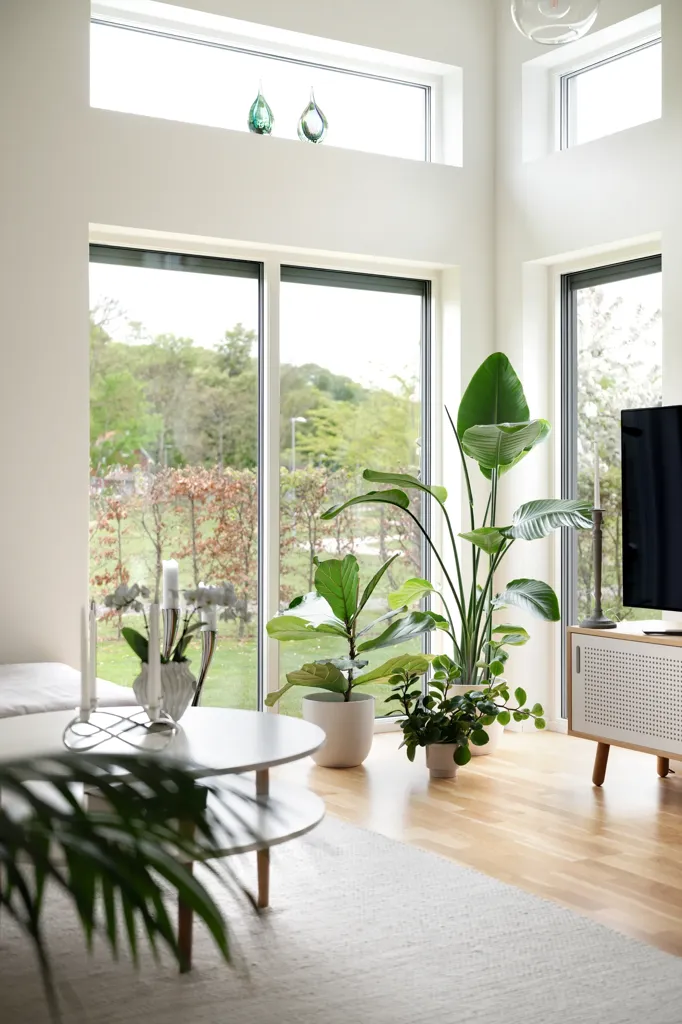 Séjour - Apartment with Garden Access in Skåne
