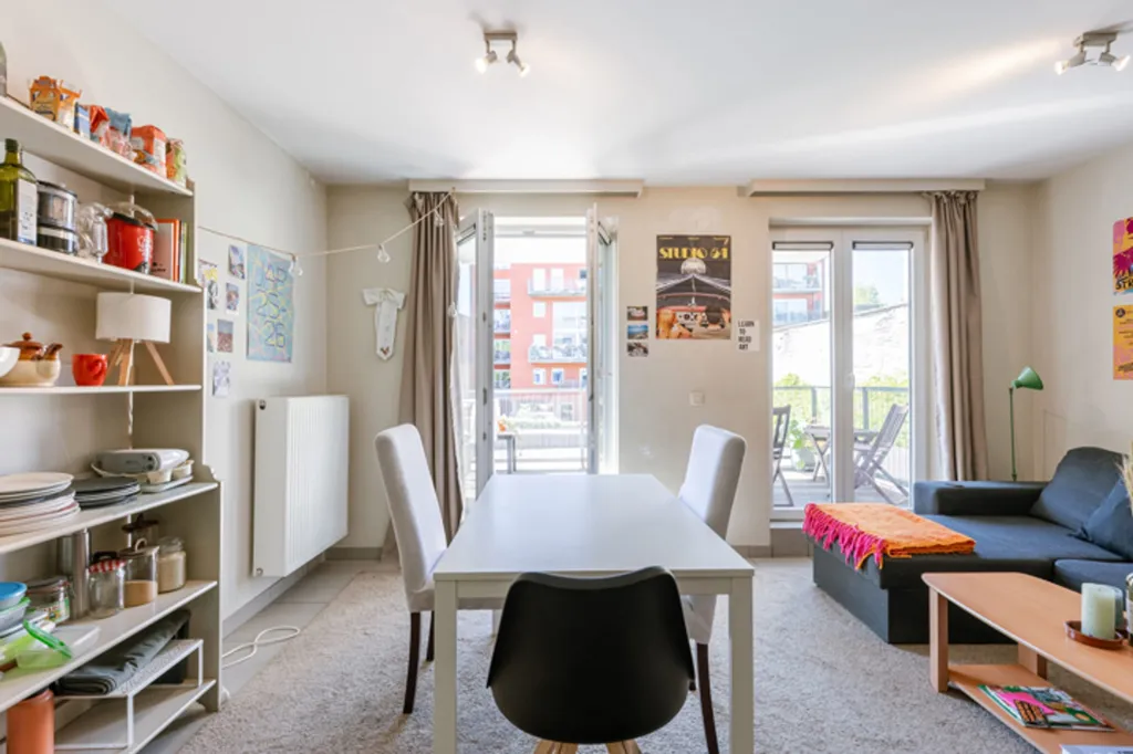 Salle à manger - Appartement avec Vue sur l'Eau à Gand
