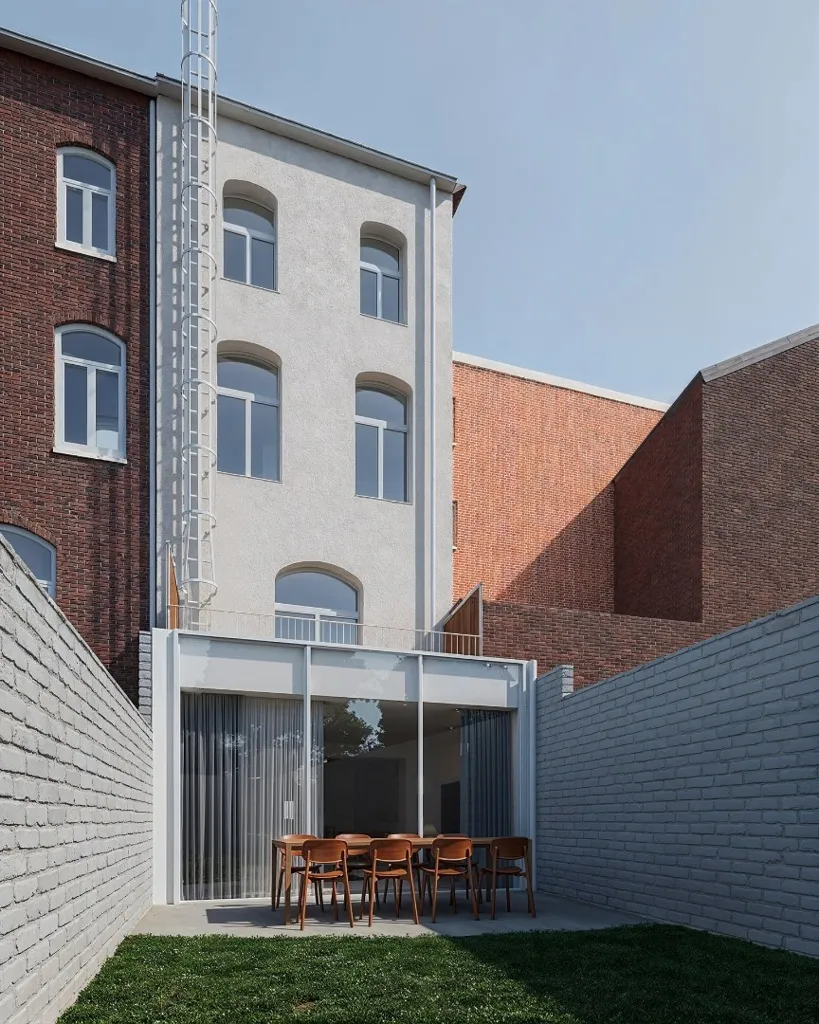 Jardin - Appartement Rénové avec Terrasse à Heverlee