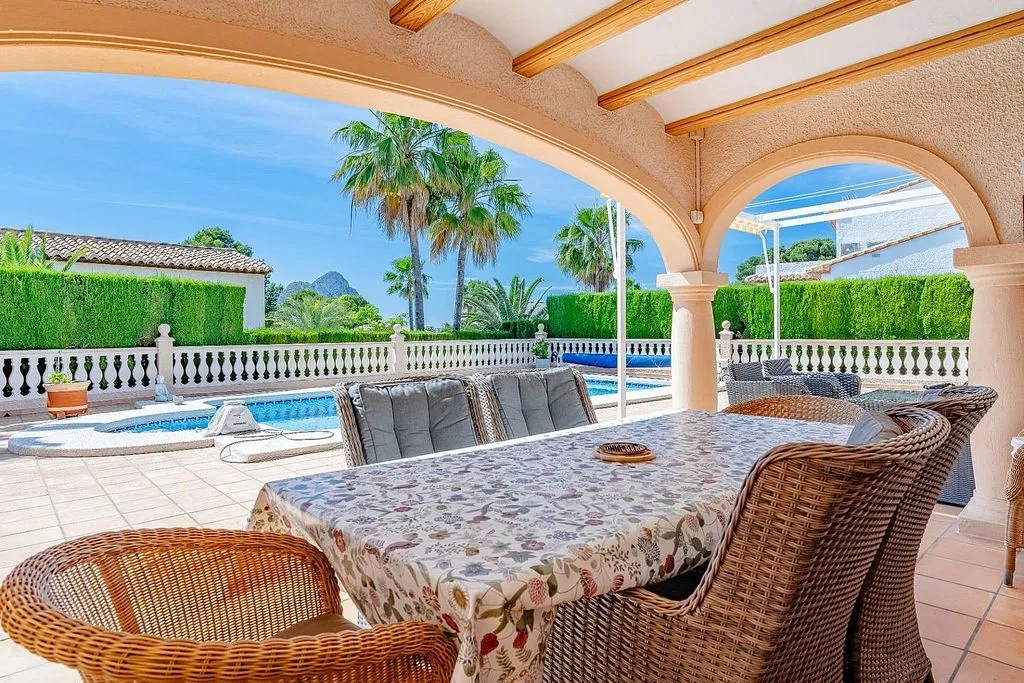 Terrasse - Villa with Pool and Terrace in Calpe