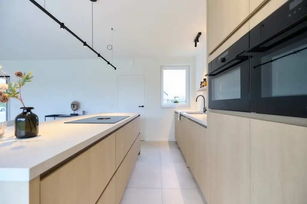 Cucina - Modern Open-Plan Home in Oostduinkerke-Dorp
