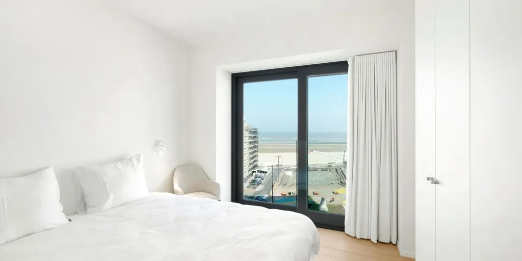Chambres - Duplex avec Vue Panoramique sur la Mer à Heist