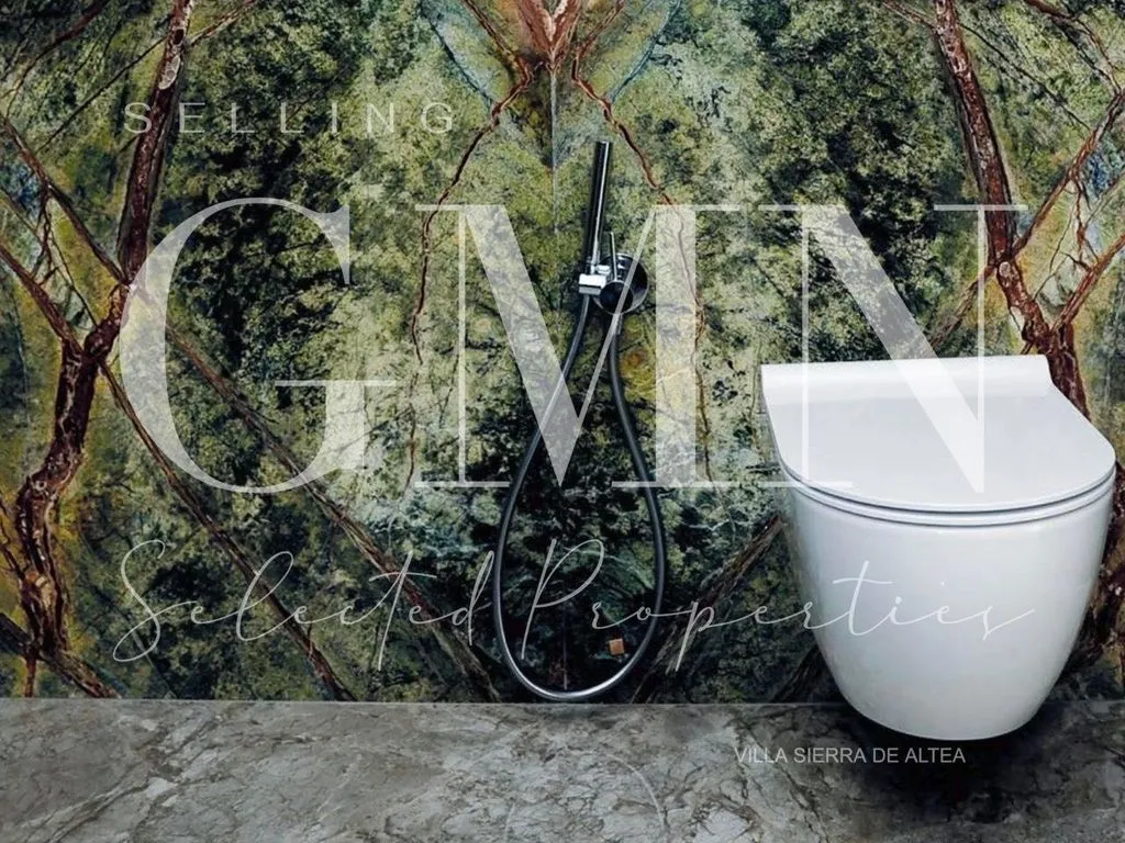 Bathrooms - Luxury Villa with Sea View in Altea