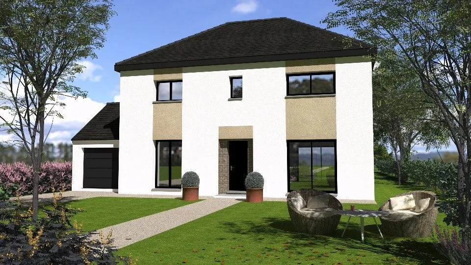 Custom Build House with Garden in Bazemont