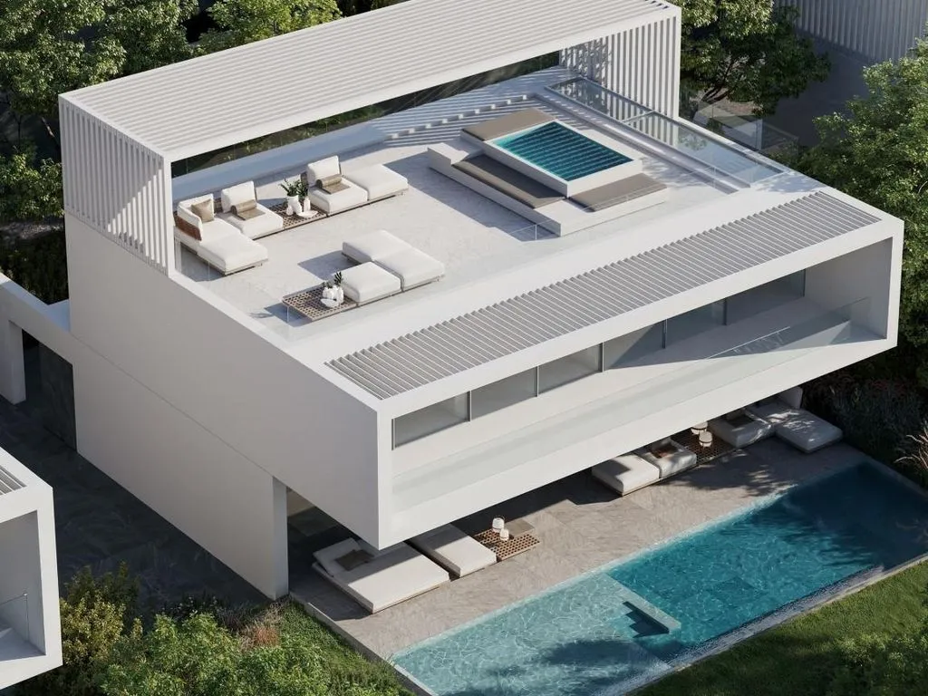 Õhuvaade - Modern Villa with Infinity Pool in Estepona