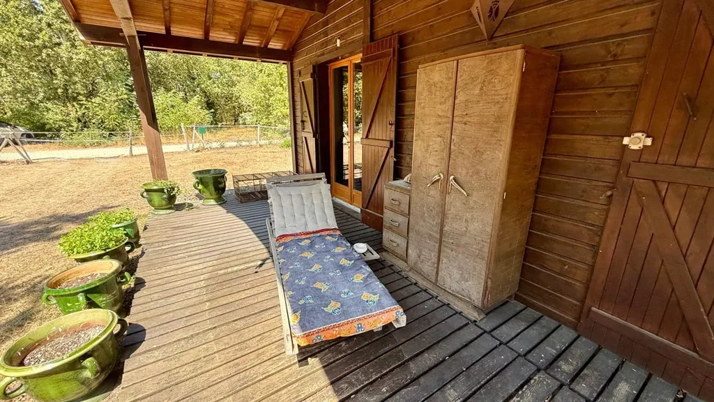 Terrazza - Landaise House with Gîte in Calen