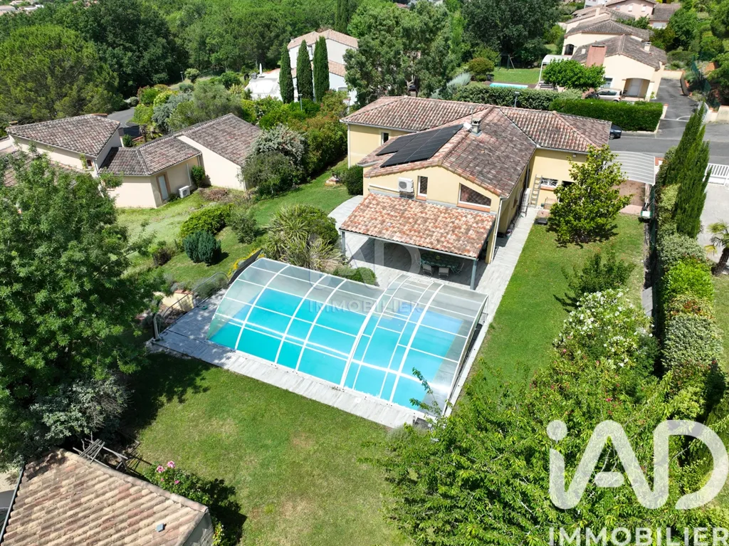 Vista aerea - Architectural Villa with Pool on Bruguières Heights