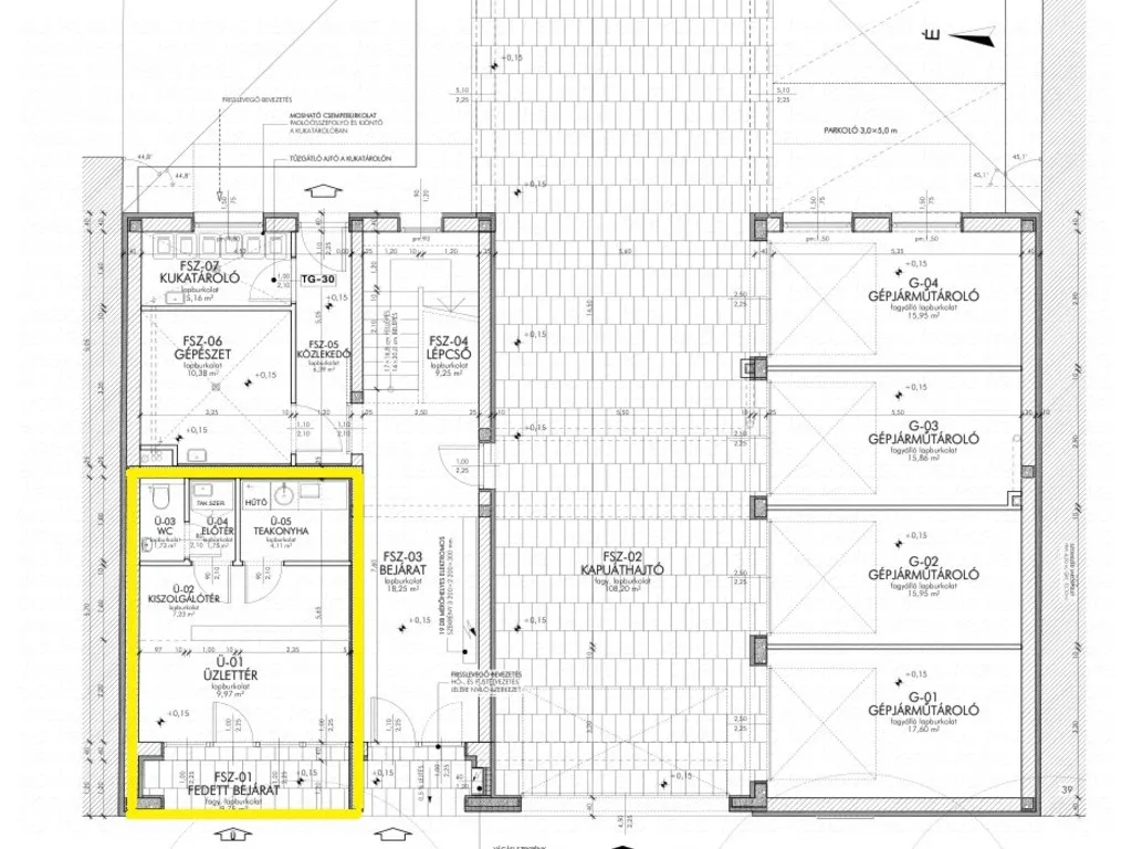 Plan - New Apartment with Panoramic View in Szeged